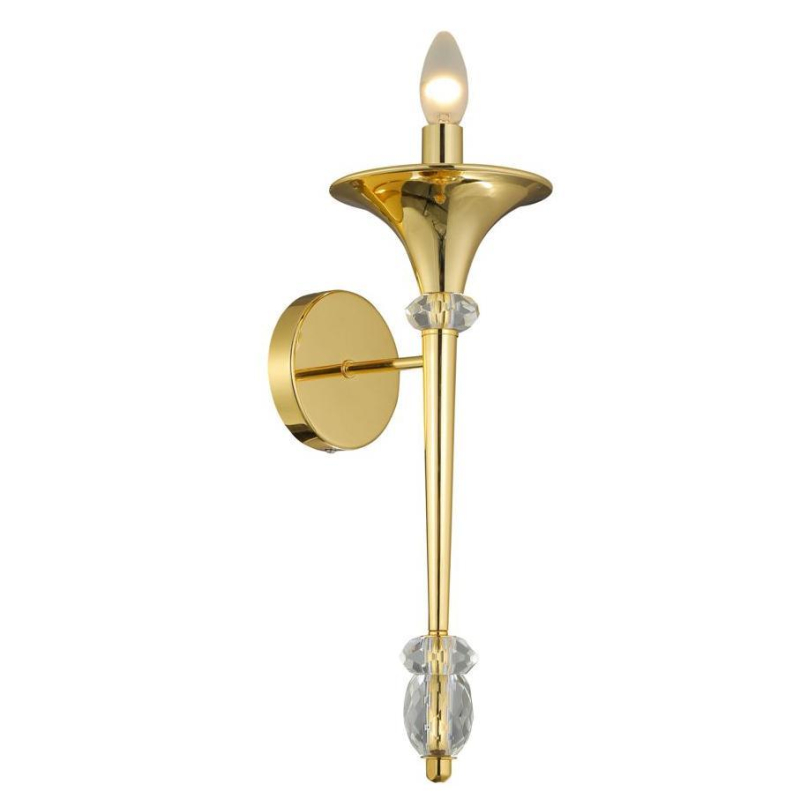Бра Crystal Lux Miracle AP1 Gold Бра Crystal Lux Miracle AP1 Gold