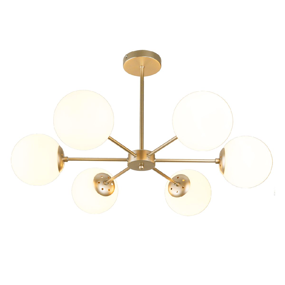 Люстра на штанге Escada Ethereal 2110/6P Gold Люстра на штанге Escada Ethereal 2110/6P Gold