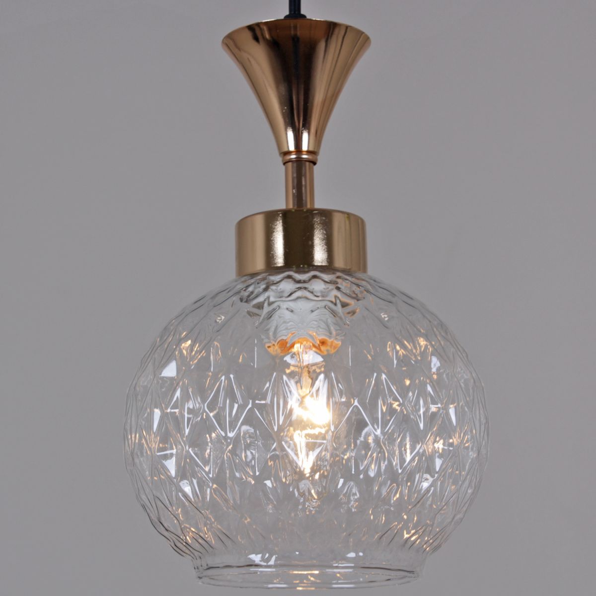 Подвесной светильник Reluce 10080-0.9-03 BK+FG