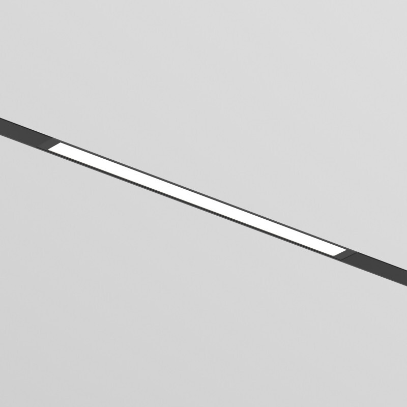 Трековый однофазный светильник Denkirs Simple Linear DK8104-BK Трековый однофазный светильник Denkirs Simple Linear DK8104-BK