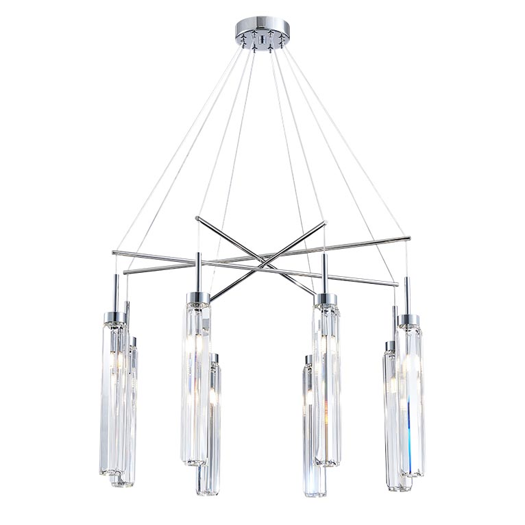 Подвесная люстра Newport 4524+4/S chrome М0066076 Подвесная люстра Newport 4524+4/S chrome М0066076