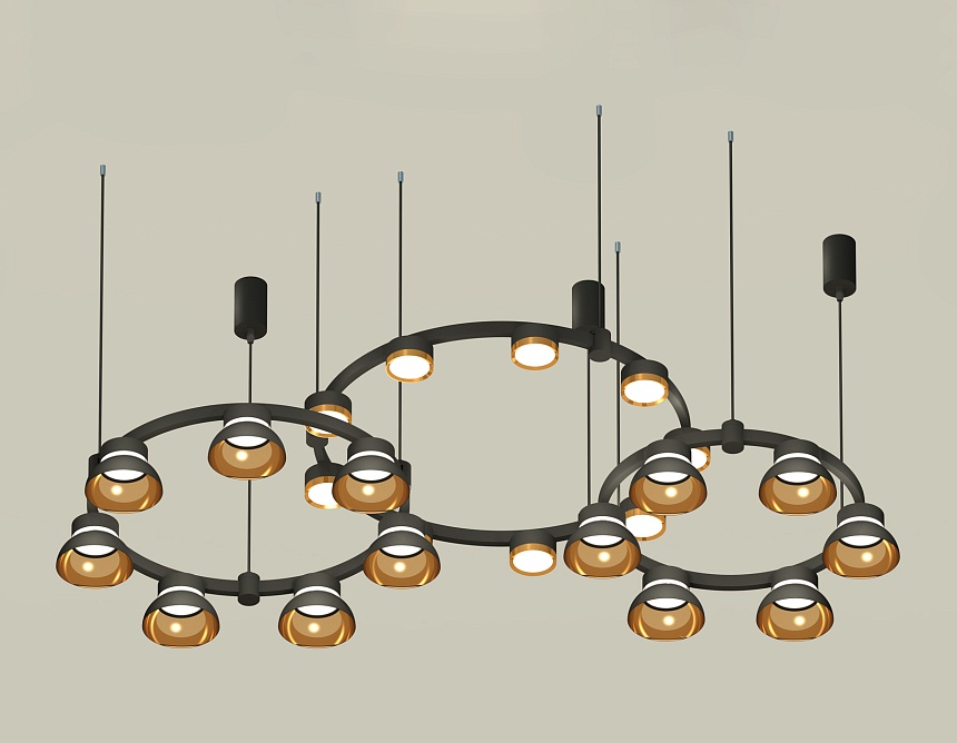 Комплект подвесного светильника Ambrella Light Techno Ring XR92092000 (A9209x3, C9242, C9238, C9232, N8145, N8124) Комплект подвесного светильника Ambrella Light Techno Ring XR92092000 (A9209x3, C9242, C9238, C9232, N8145, N8124)