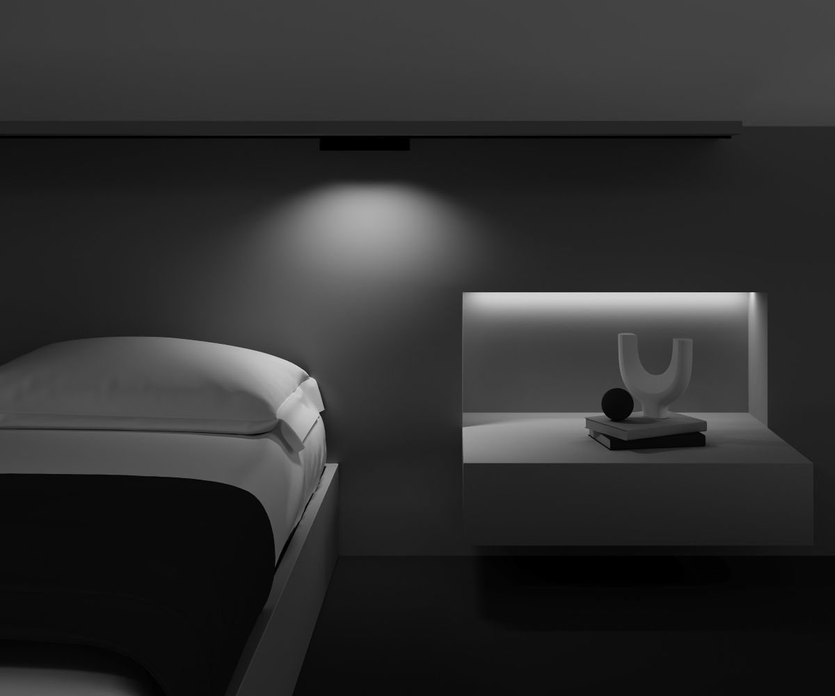 Трековый магнитный светильник Maytoni Basis Grid TR084-1-12W3K-B