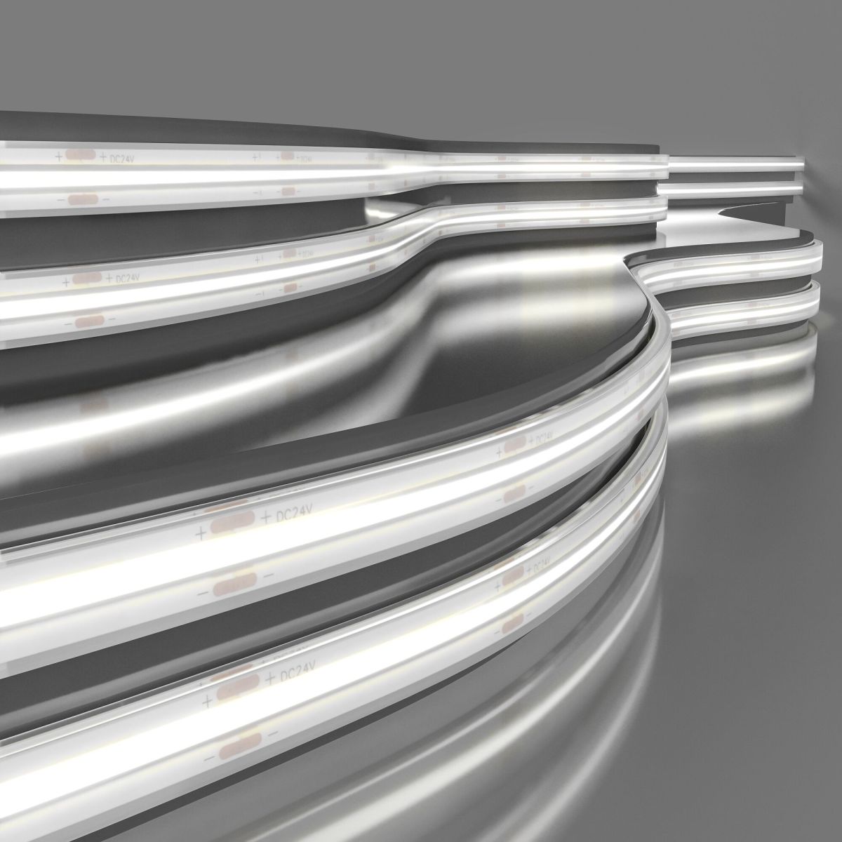 Светодиодная лента Elektrostandard 24В COB 14Вт/м 4200K 5м IP68 4690389216657 a070531