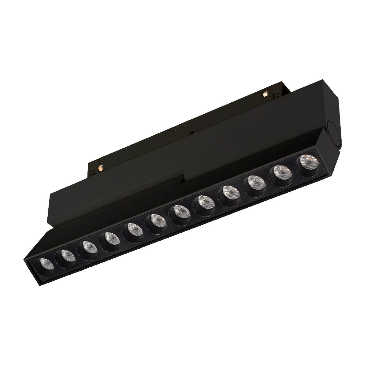 Трековый магнитный светильник Arlight MAG-ORIENT-DOTS-FOLD-S230-12W Warm3000 (BK, 30 deg, 48V) 042014 Трековый магнитный светильник Arlight MAG-ORIENT-DOTS-FOLD-S230-12W Warm3000 (BK, 30 deg, 48V) 042014