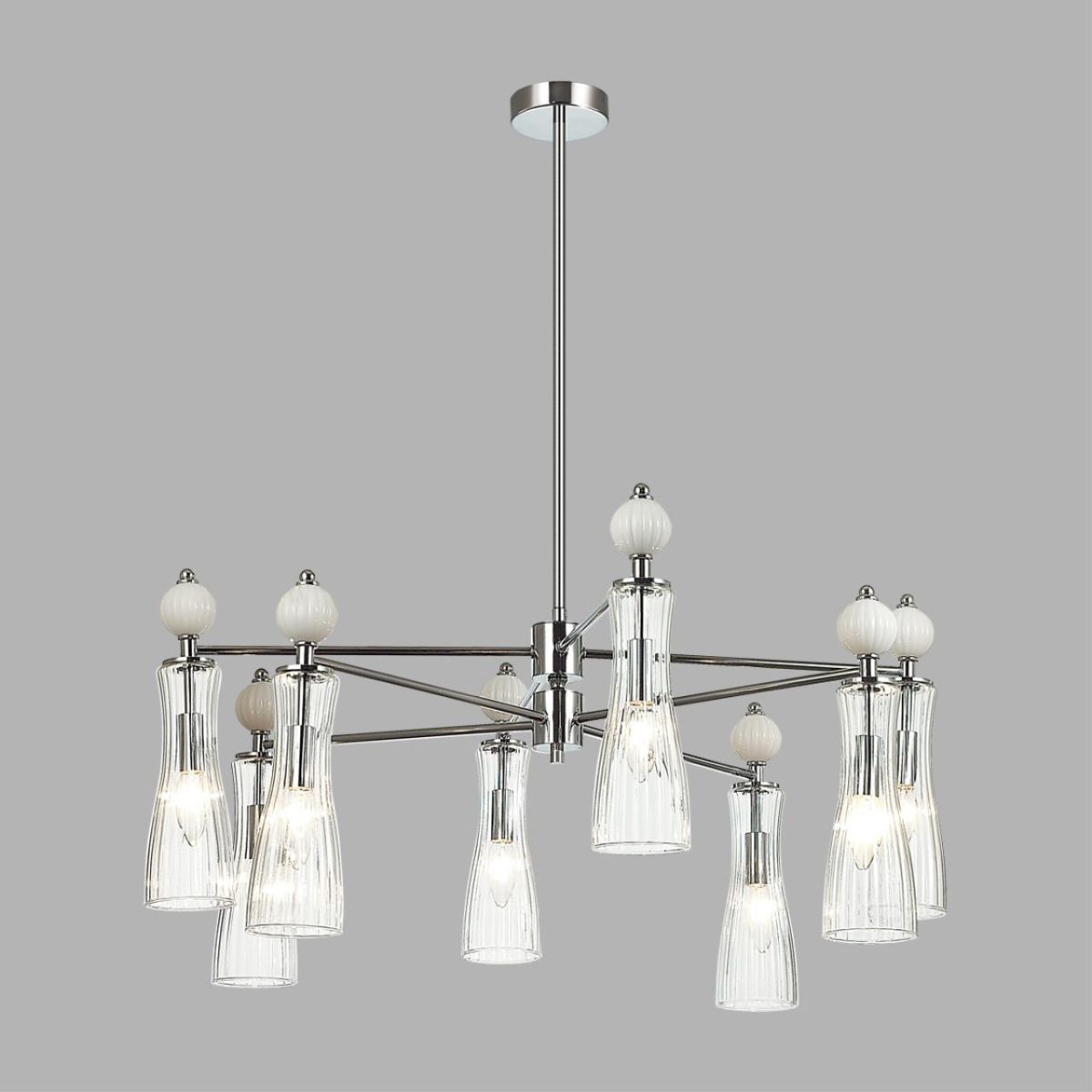 Люстра на штанге Lumion Neoclassi Emily 8268/8 Люстра на штанге Lumion Neoclassi Emily 8268/8