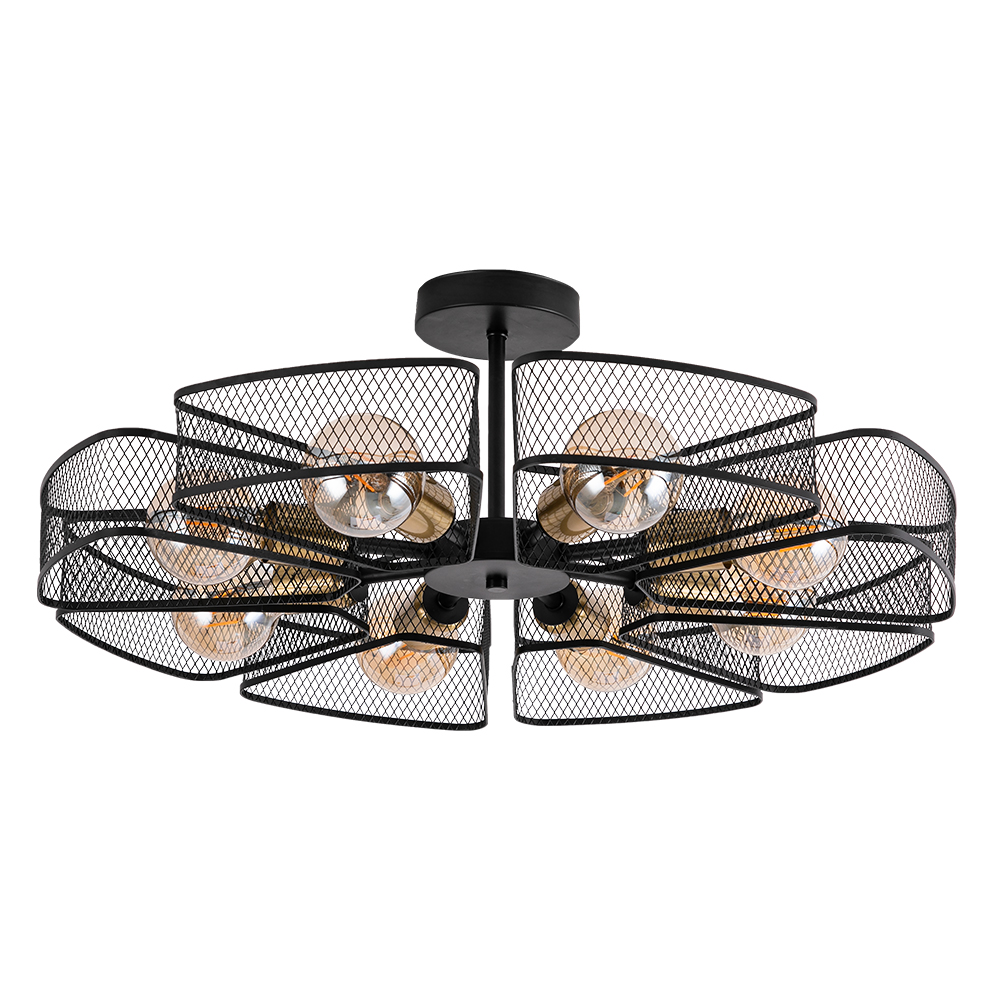 Люстра на штанге Arte Lamp Maasym A7044PL-8BK Люстра на штанге Arte Lamp Maasym A7044PL-8BK