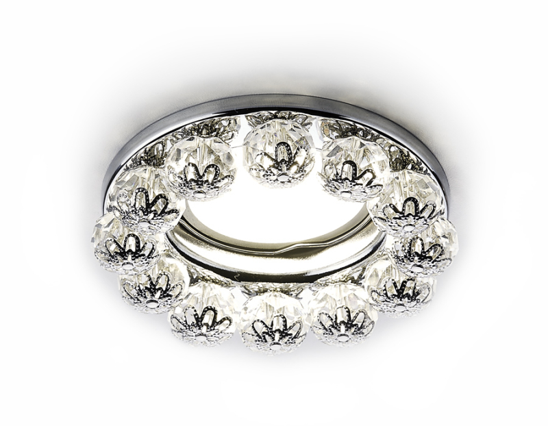 Встраиваемый светильник Ambrella Light ORGANIC SPOT K203 CL/CH Встраиваемый светильник Ambrella Light ORGANIC SPOT K203 CL/CH