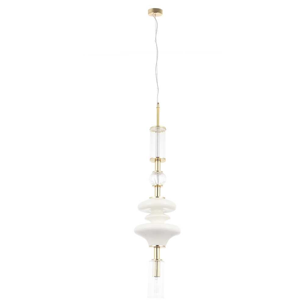 Подвесной светильник Crystal Lux VALENCIA SP1.2 GOLD Подвесной светильник Crystal Lux VALENCIA SP1.2 GOLD