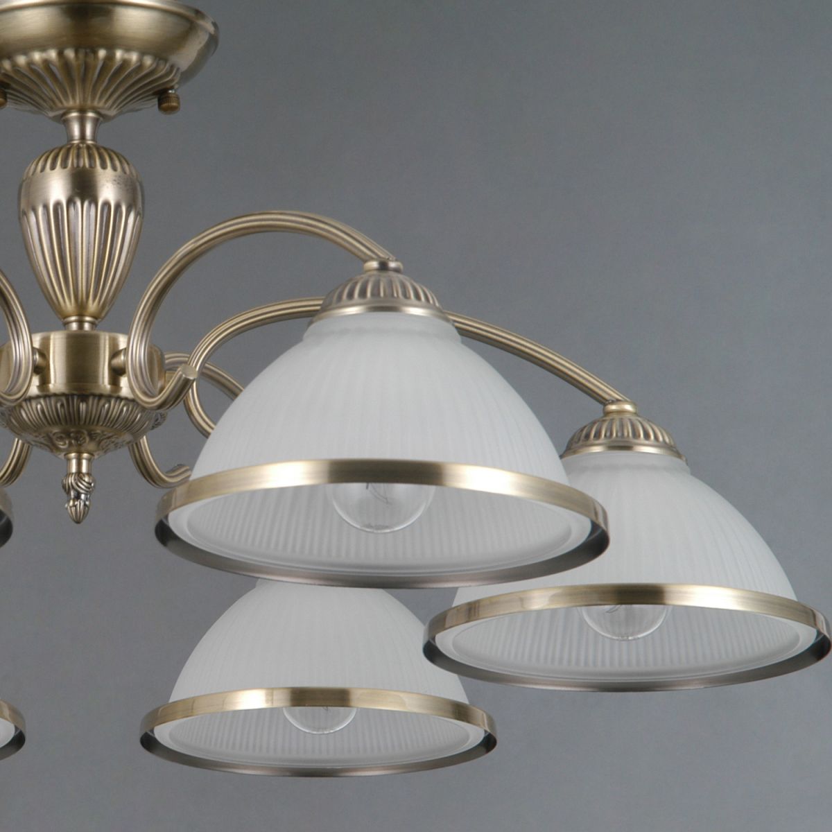 Люстра на штанге Illumico IL0596-6CSQ-25 AB AREZZO Люстра на штанге Illumico IL0596-6CSQ-25 AB AREZZO