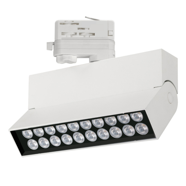 Трековый светодиодный светильник Arlight LGD-Loft-Track-4TR-S170-10W White6000 033115 Трековый светодиодный светильник Arlight LGD-Loft-Track-4TR-S170-10W White6000 033115