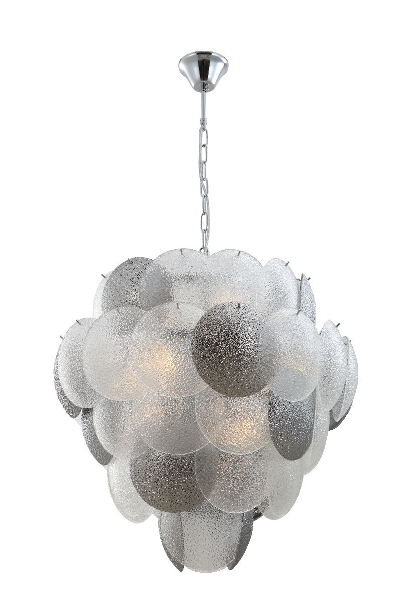 Подвесная люстра iLamp Rivoli 15617-14 CR+MULT Подвесная люстра iLamp Rivoli 15617-14 CR+MULT