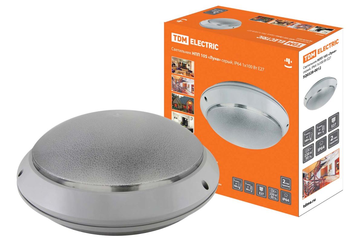 Фасадный светильник TDM Electric Луна НПП 105 SQ0328-0012 Фасадный светильник TDM Electric Луна НПП 105 SQ0328-0012