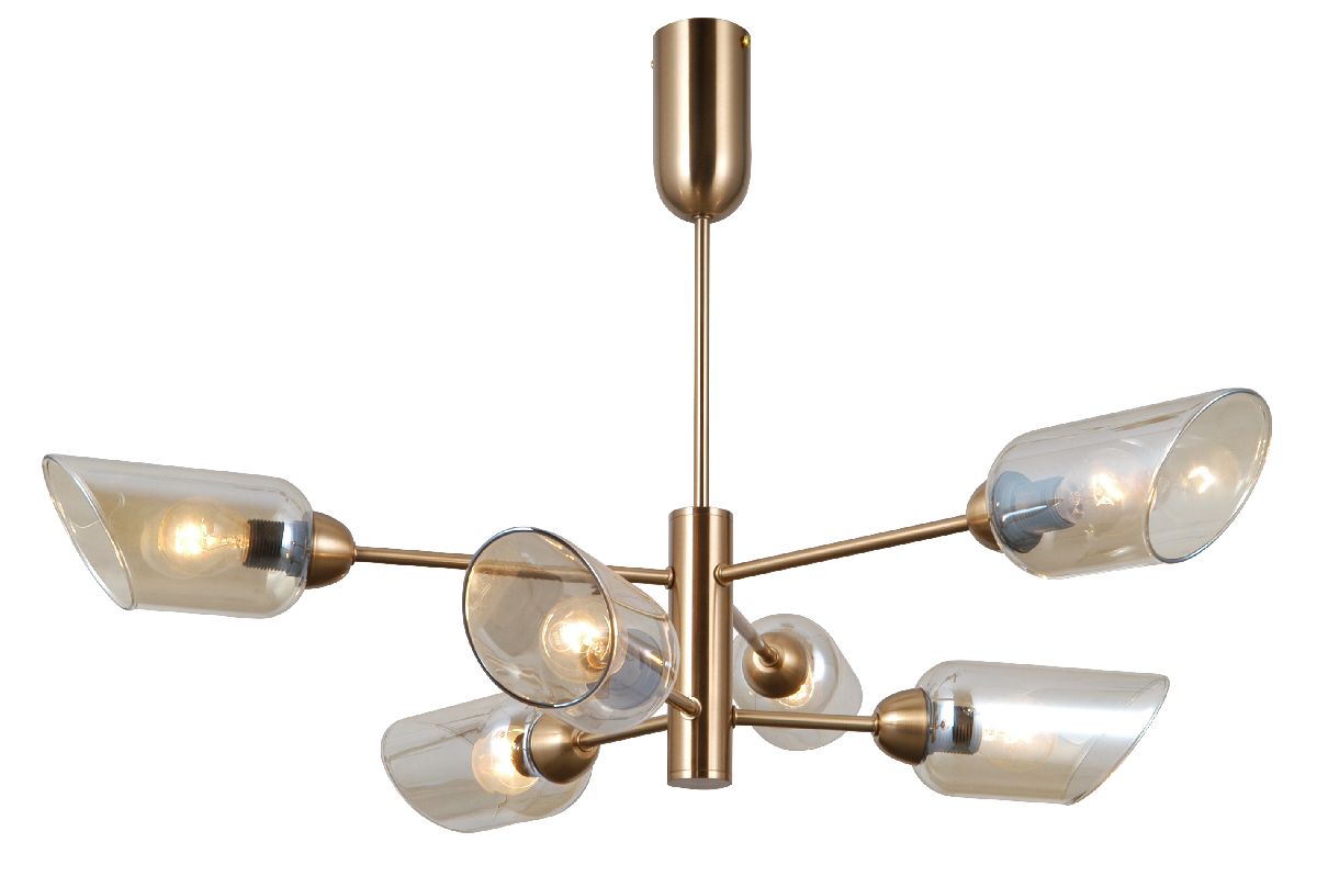 Люстра на штанге Moderli Avery V10806-6P Люстра на штанге Moderli Avery V10806-6P