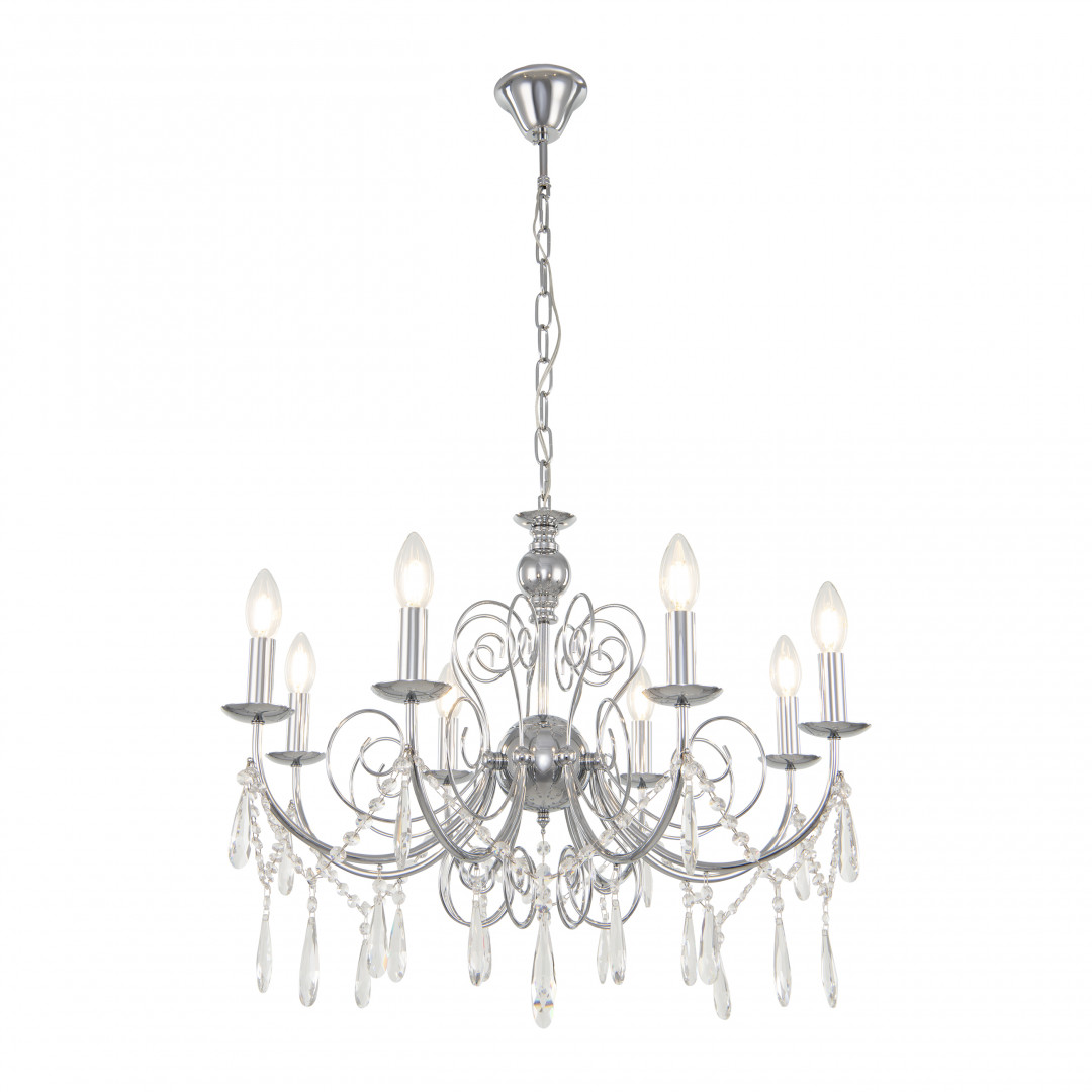 Подвесная люстра Arte Milano 345620/8 CR Подвесная люстра Arte Milano 345620/8 CR