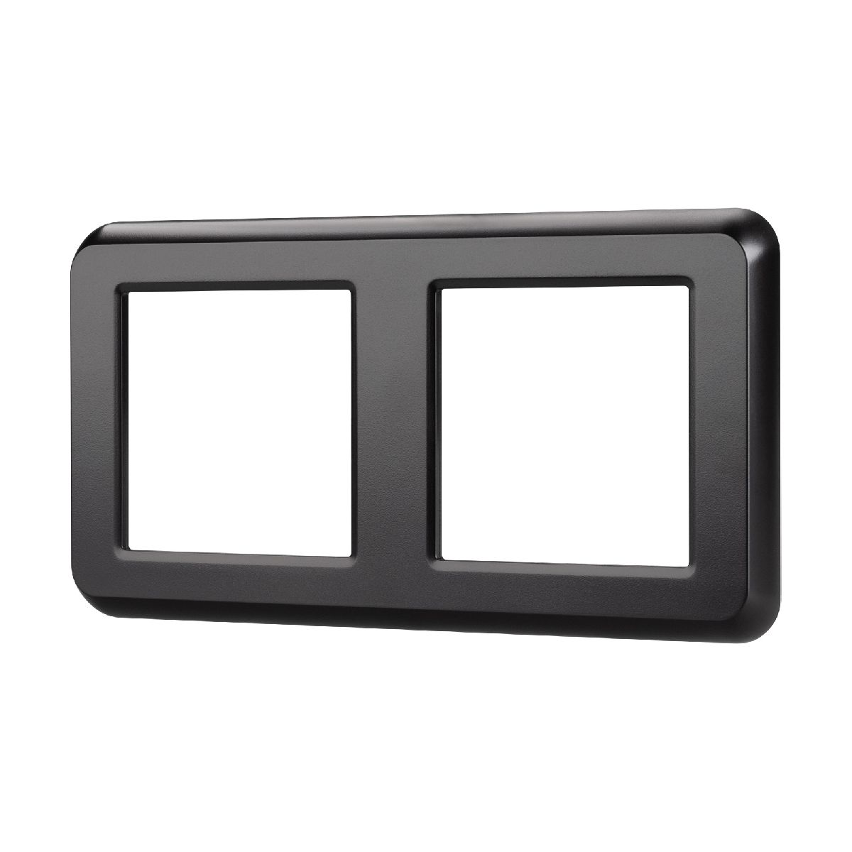 Рамка двухместная Arlight FRM-VERSA-PL-2-BK 043778 Рамка двухместная Arlight FRM-VERSA-PL-2-BK 043778