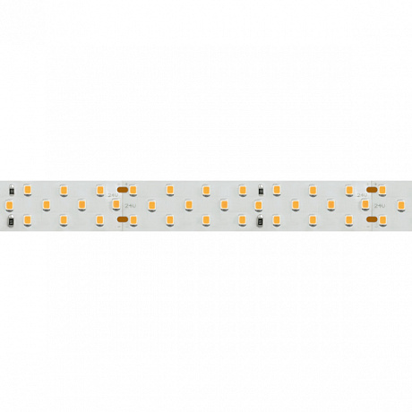 Светодиодная лента Arlight 27W/m 252LED/m 2835SMD теплый белый 5M 019927(2)