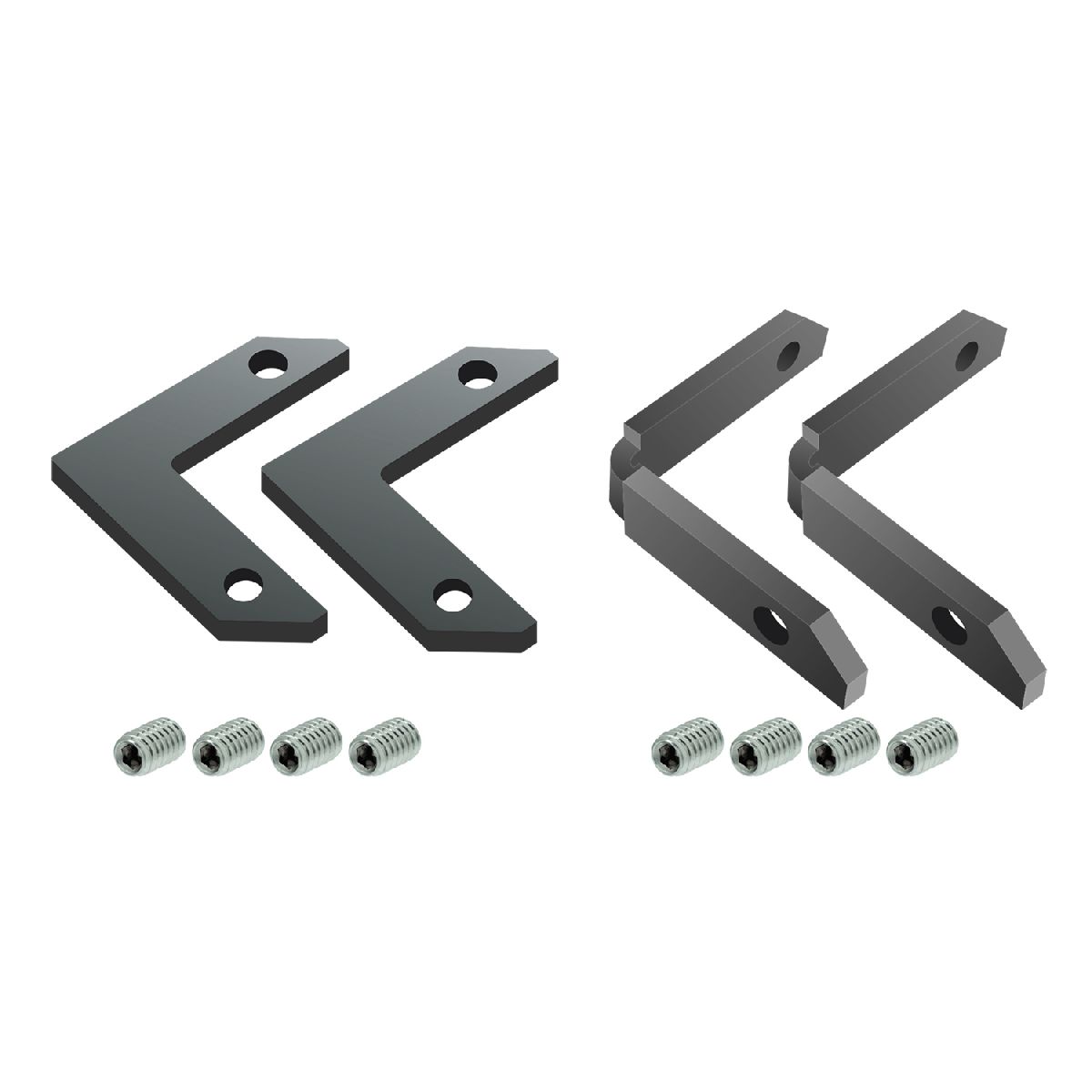 Комплект угловых соединителей шинопровода Denkirs Smart One TR2027-AL Комплект угловых соединителей шинопровода Denkirs Smart One TR2027-AL