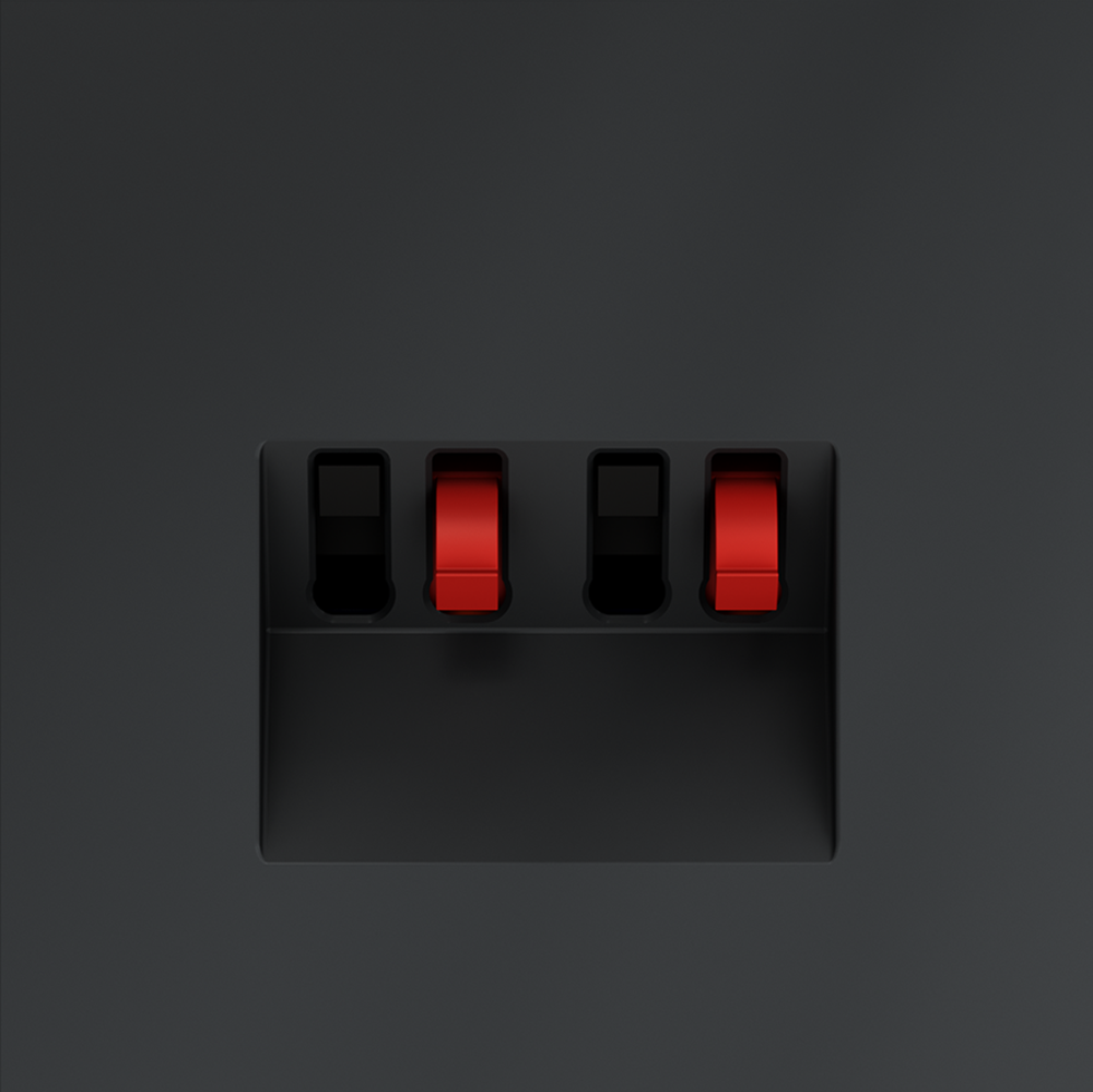 Розетка акустическая Voltum S70 VLS060307 (графит)