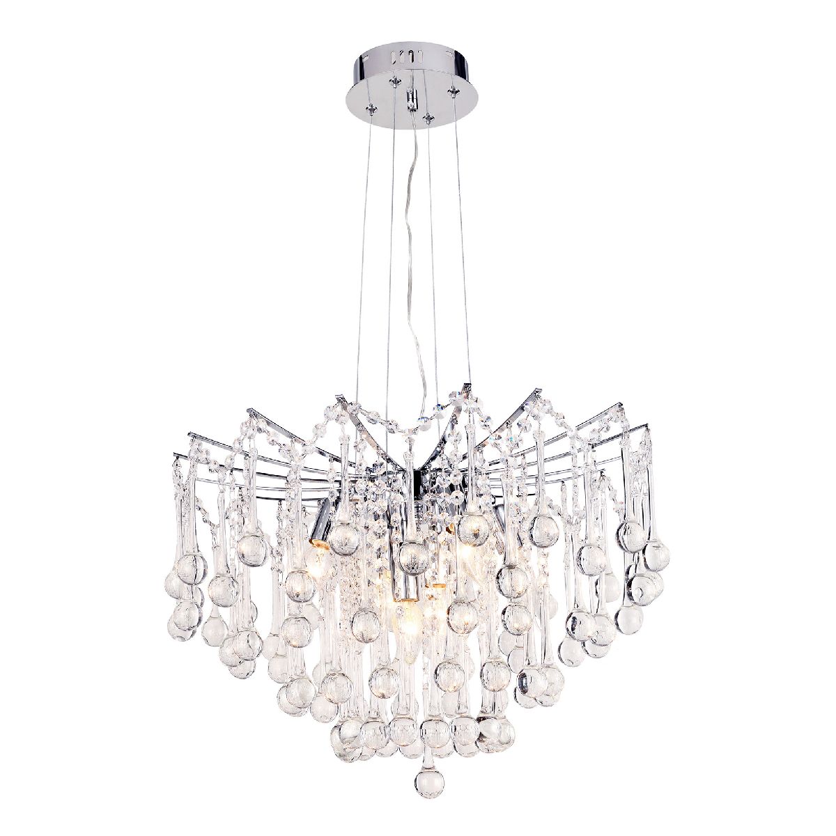 Подвесная люстра Modelux ML.6761.6 CR Подвесная люстра Modelux ML.6761.6 CR