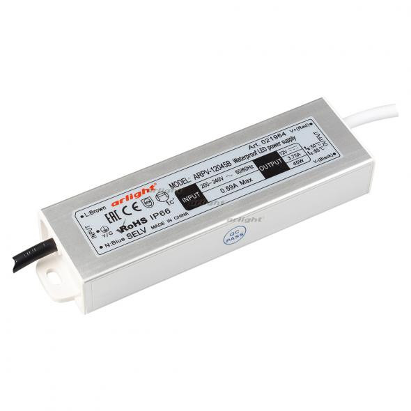 Блок питания Arlight ARPV-12045-B (12V, 3.8A, 45W) 021964 Блок питания Arlight ARPV-12045-B (12V, 3.8A, 45W) 021964