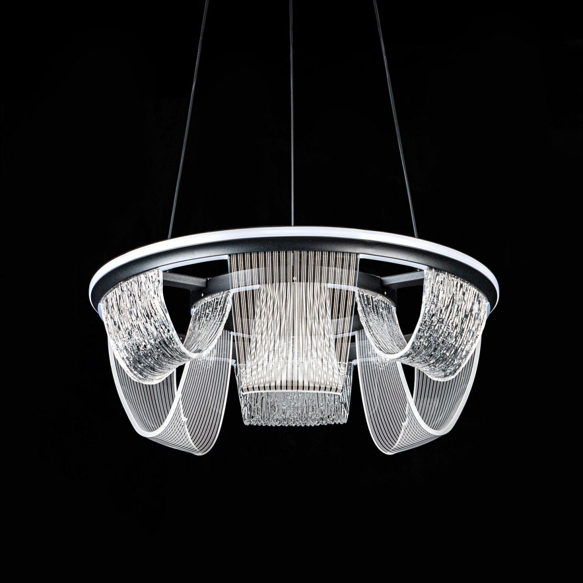Подвесной светильник LED4U L7706-460 BK Подвесной светильник LED4U L7706-460 BK