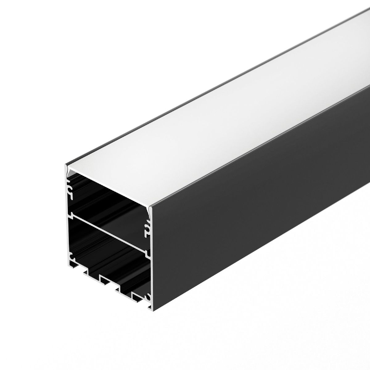 Алюминиевый профиль Arlight LINE-S-5050-3000 BLACK 041841 Алюминиевый профиль Arlight LINE-S-5050-3000 BLACK 041841