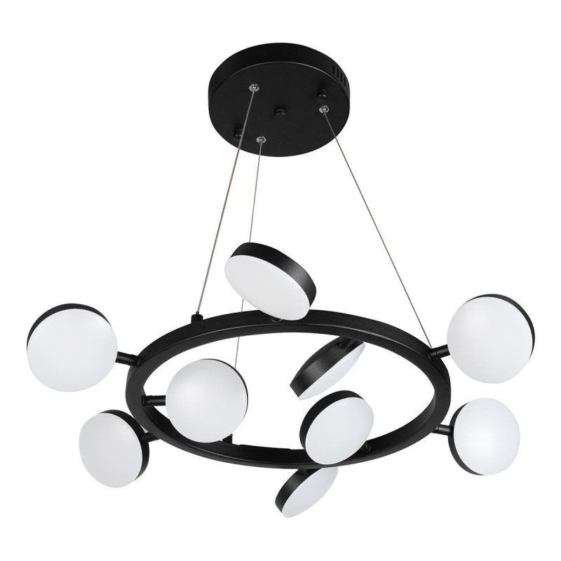 Подвесная светодиодная люстра iLedex Totes FS-016-D9 63W BK Подвесная светодиодная люстра iLedex Totes FS-016-D9 63W BK