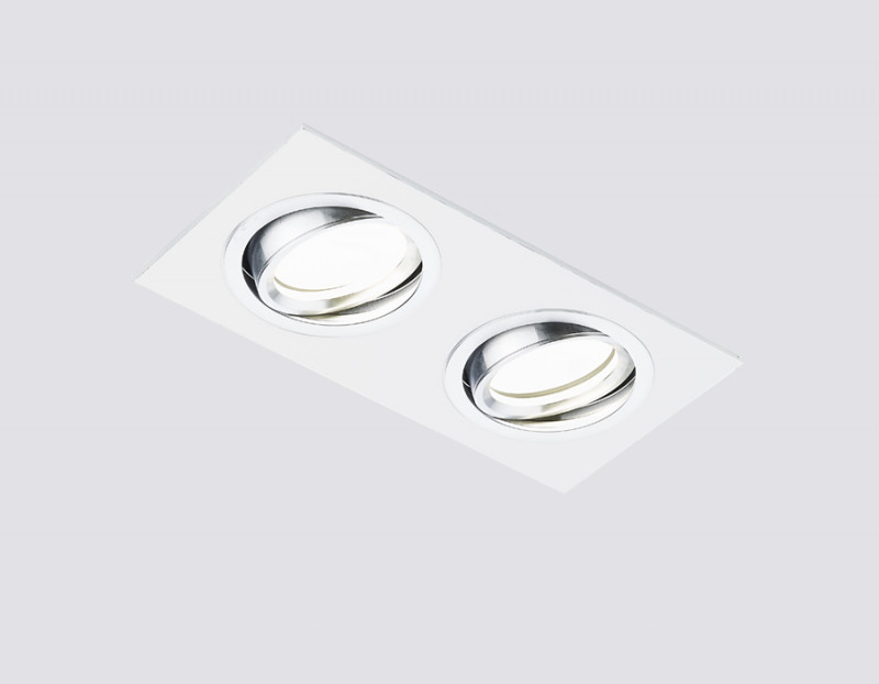 Встраиваемый светильник Ambrella Light Standard Spot A601/2 W Встраиваемый светильник Ambrella Light Standard Spot A601/2 W