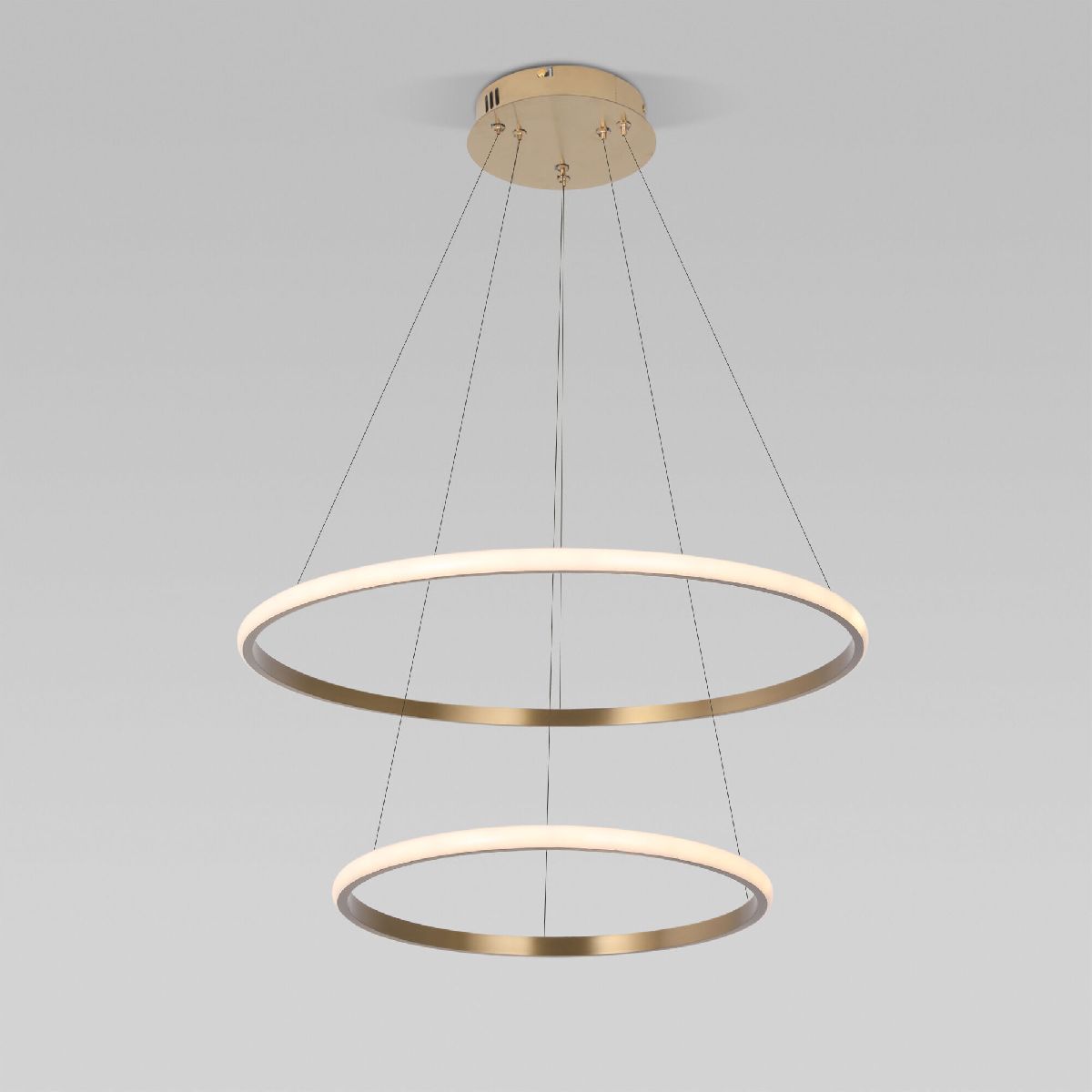 Подвесная люстра Eurosvet Collars 90264/2 латунь a064102 Подвесная люстра Eurosvet Collars 90264/2 латунь a064102