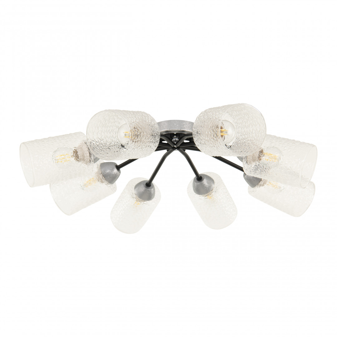 Потолочная люстра Arte Milano Napoli 326207/8 CR.BK Потолочная люстра Arte Milano Napoli 326207/8 CR.BK