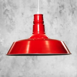 Светильник подвесной LOFT, Е27, 220V, красный, металл