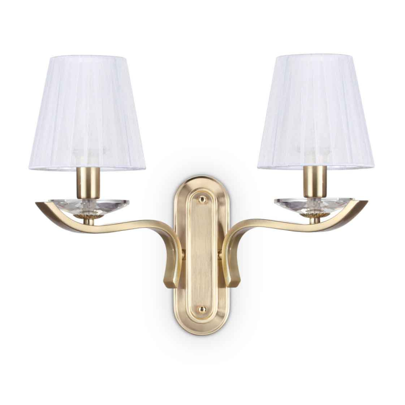 Бра Ideal Lux Pegaso AP2 Ottone Satinato 197708 Бра Ideal Lux Pegaso AP2 Ottone Satinato 197708