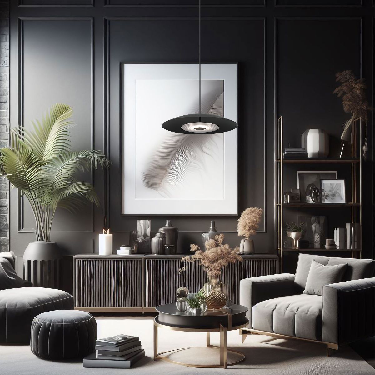 Подвесной светильник Eurosvet Kontur 90328/1 черный a065925