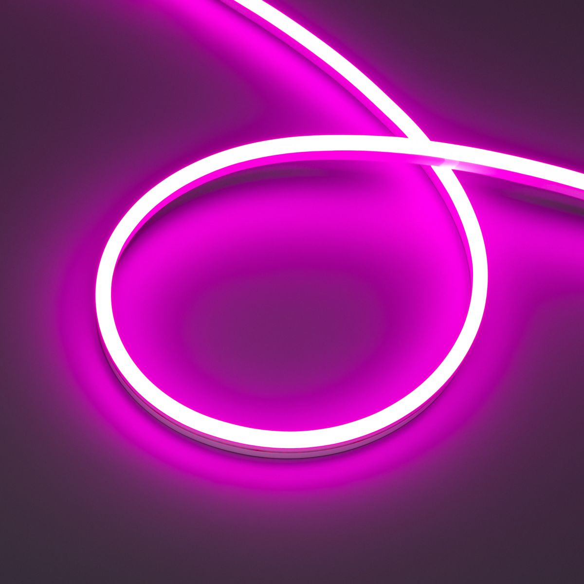 Светодиодная лента герметичная Arlight HALO-SIDE-A168-6x13mm 24V Pink (10 W/m, IP67, 2835, 5m) (Силикон) 061562