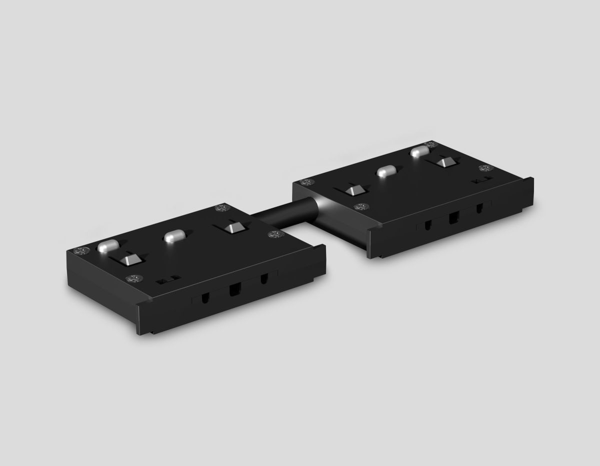 Коннектор питания прямой для магнитного шинопровода Ambrella Light Track System GL2030