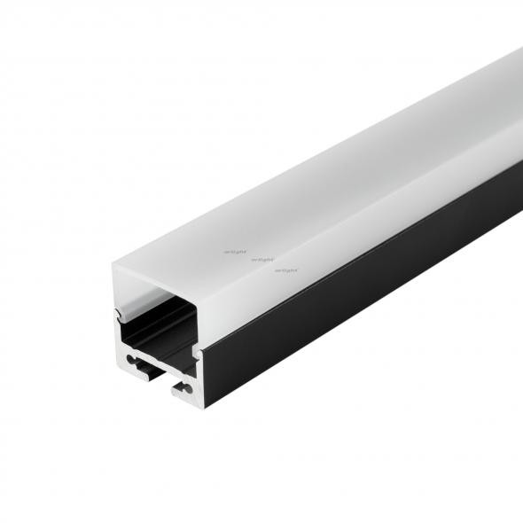 Профиль Arlight SL-LINE-2011M-2500 BLACK+OPAL SQUARE 027993 Профиль Arlight SL-LINE-2011M-2500 BLACK+OPAL SQUARE 027993