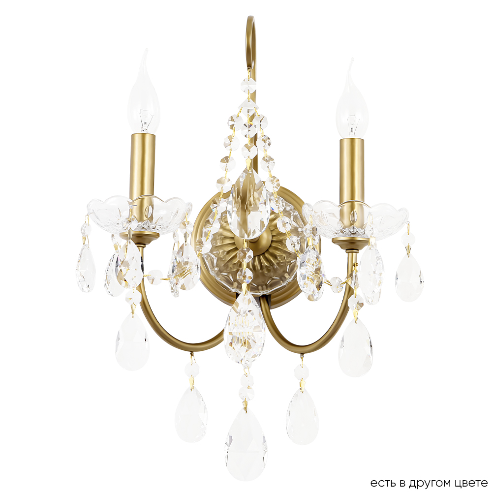 Бра Crystal Lux ODELIS AP2 GOLD Бра Crystal Lux ODELIS AP2 GOLD