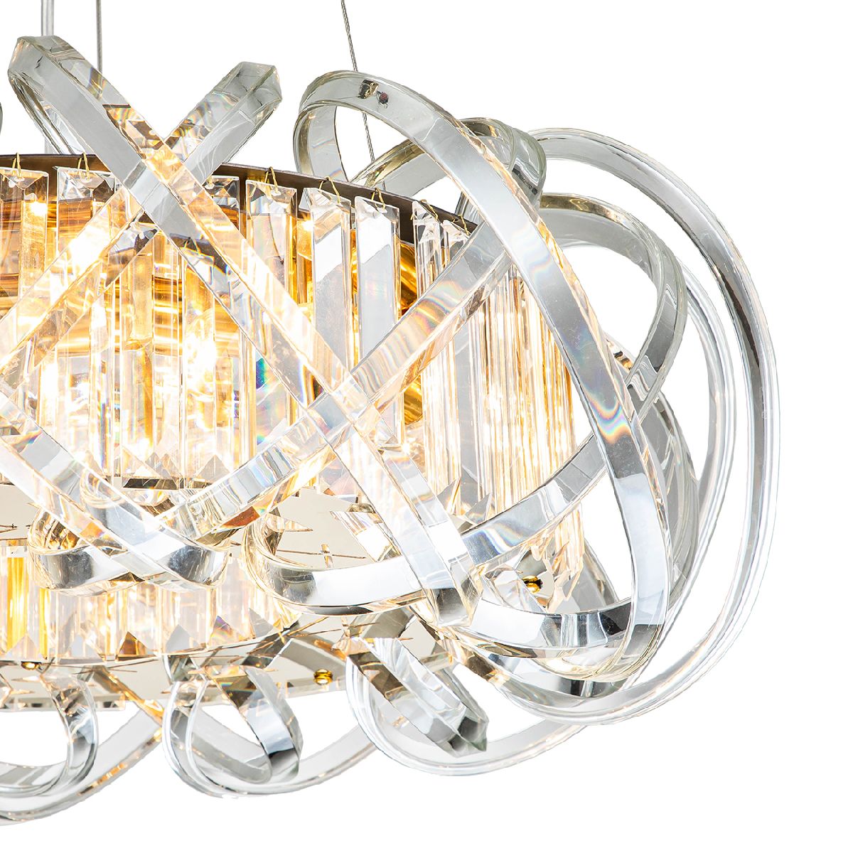 Подвесная люстра Indigo Braccia 12007/6P Gold V000398