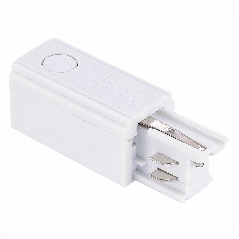 Левый токоподвод для трехфазного шинопровода ST Luce Trace ST030.509.10L Левый токоподвод для трехфазного шинопровода ST Luce Trace ST030.509.10L