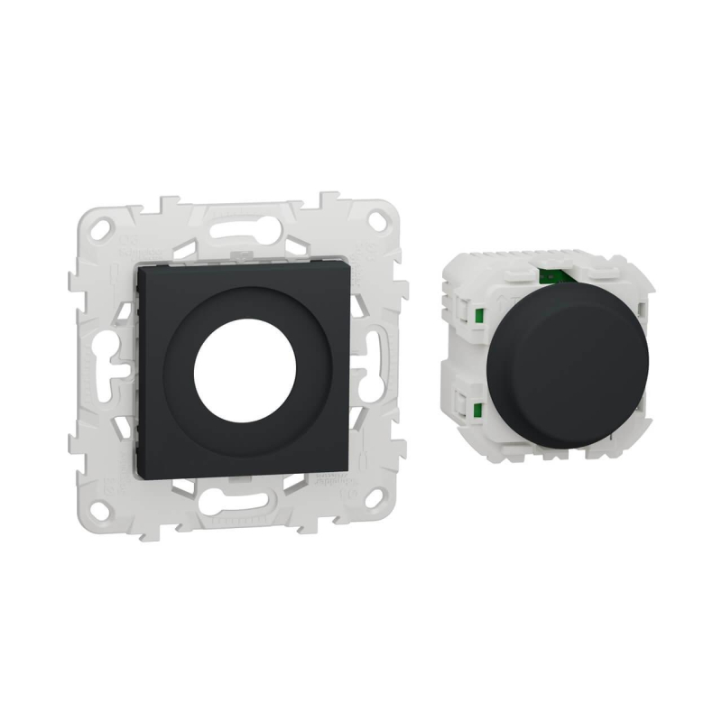 Диммер поворотно-нажимной Schneider Electric Unica New NU551654 Диммер поворотно-нажимной Schneider Electric Unica New NU551654