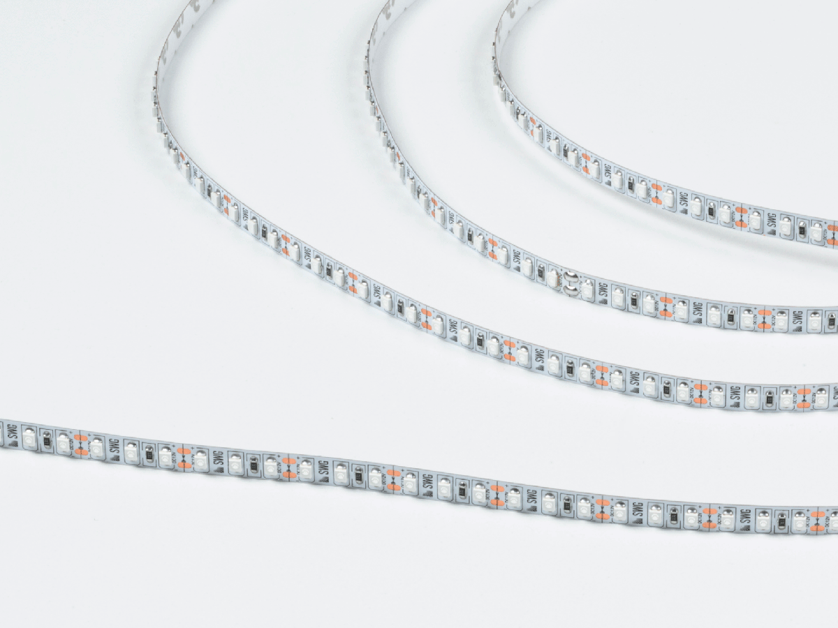 Светодиодная лента SWG Standard 3528 Синий 5м IP20 SWG3120-12-9.6-B-M 00-00009466