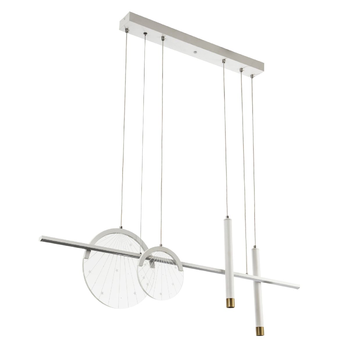 Подвесная люстра LED4U L7506-1000 WH Подвесная люстра LED4U L7506-1000 WH