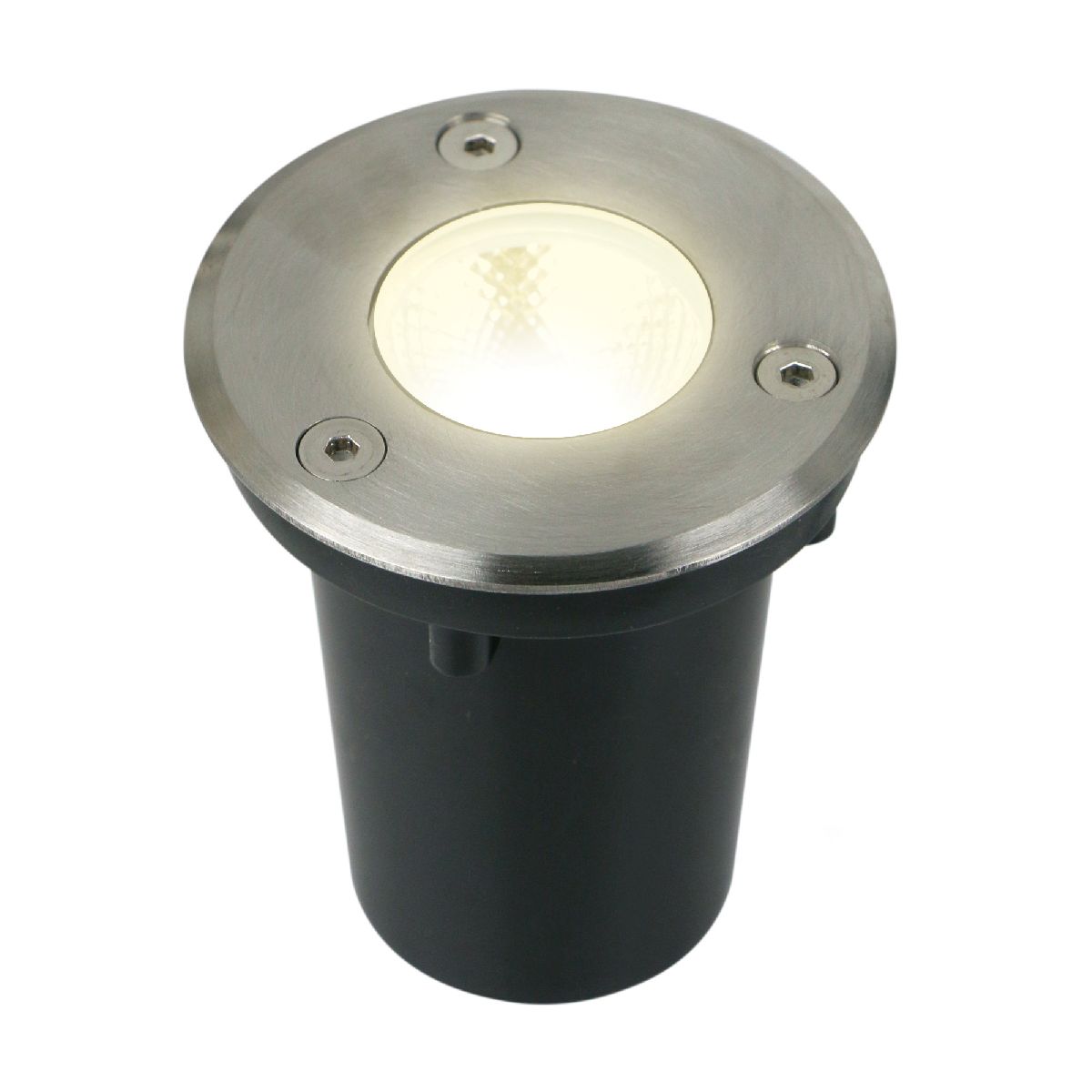 Грунтовый светильник Uniel ULU-B13A-3W/2700K IP67 GREY UL-00012388