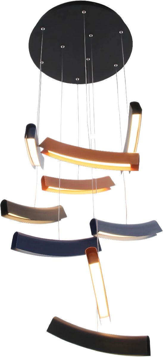 Каскадная люстра Mizi'en Slim MZ31505-9-multi