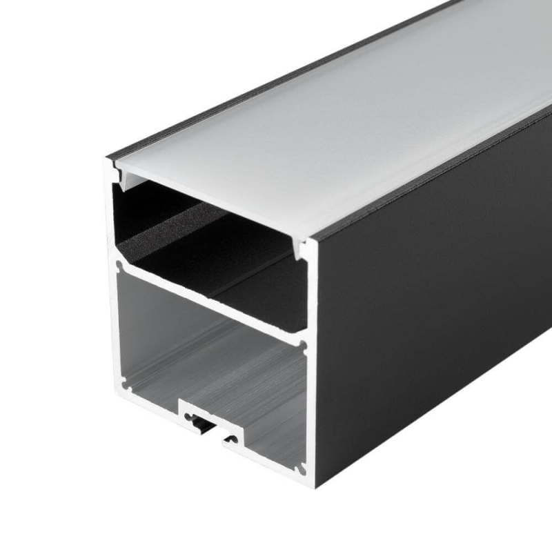 Профиль Arlight SL-LINE-5050-2500 BLACK+OPAL 027990 Профиль Arlight SL-LINE-5050-2500 BLACK+OPAL 027990