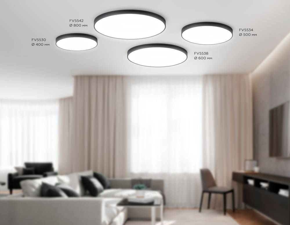 Потолочный светильник Ambrella Light Orbital Air Alum FV5534