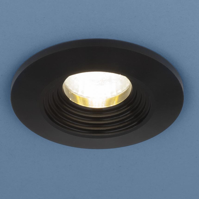 Встраиваемый светодиодный светильник Elektrostandard 9903 LED 3W COB BK черный 4690389107634 Встраиваемый светодиодный светильник Elektrostandard 9903 LED 3W COB BK черный 4690389107634