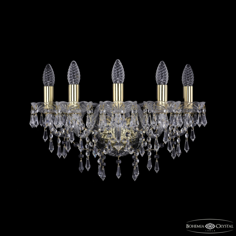 Бра Bohemia Ivele Crystal 1403B/5/160 G Бра Bohemia Ivele Crystal 1403B/5/160 G