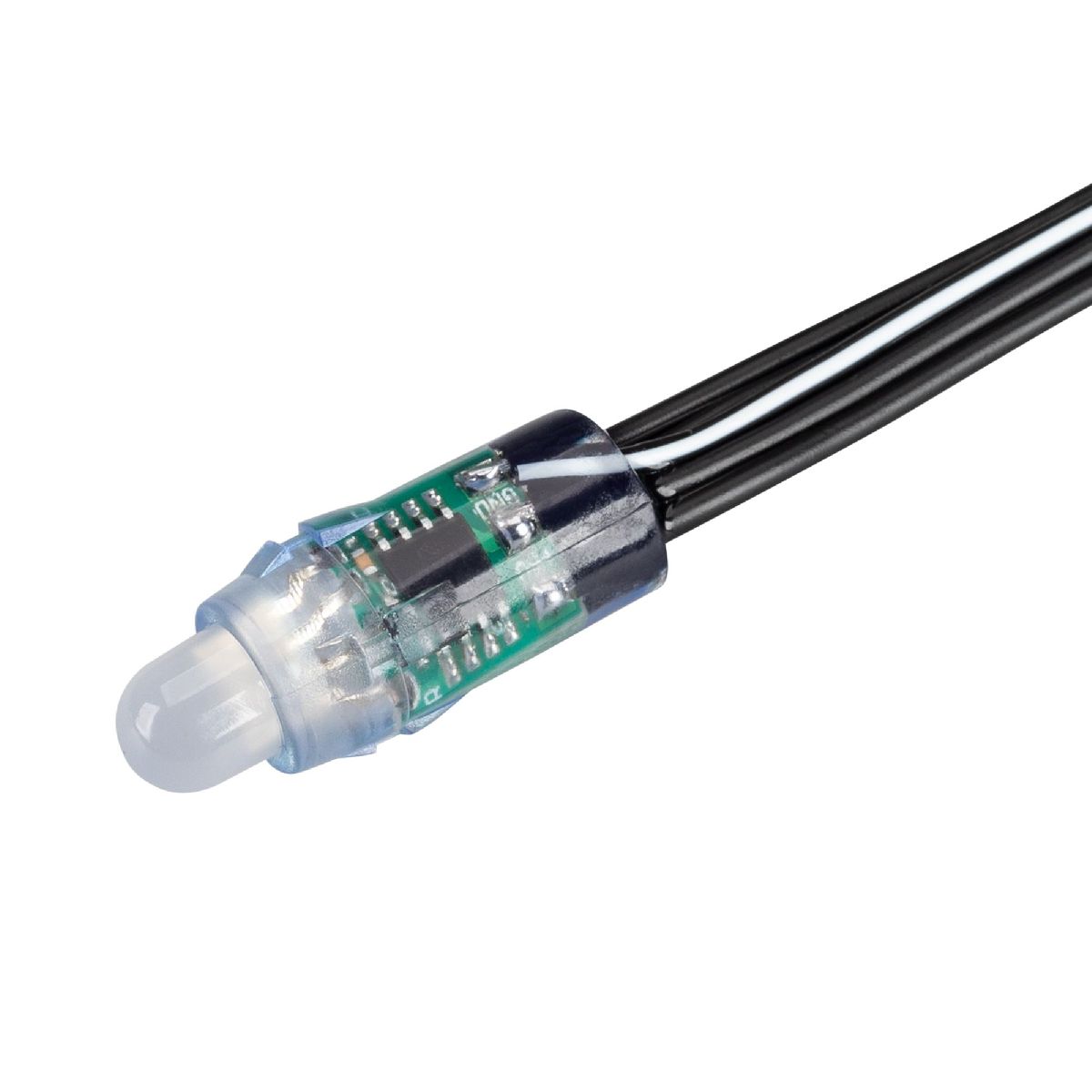 Герметичный управляемый модуль Arlight SPI-UVR-D12 12V Cool 8K-BPT (0.3W, IP67, 90 deg) 043438